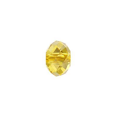 PRESTIGE Crystal 6mm Light Topaz Briolette Bead - Style 5040 - Goody Beads