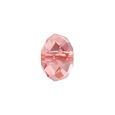 PRESTIGE Crystal 8mm Rose Peach Briolette Bead - Style 5040 - Goody Beads