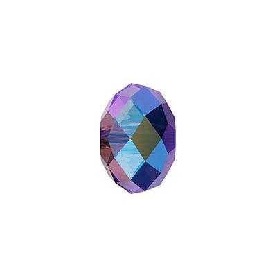 PRESTIGE Crystal 8mm Amethyst Shimmer 2x Briolette Bead - Style 5040 - Goody Beads