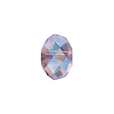 PRESTIGE Crystal 8mmLight Amethyst Shimmer 2x Briolette Bead - Style 5040 - Goody Beads