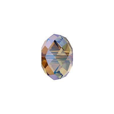 PRESTIGE Crystal 8mm Light Colorado Topaz Shimmer 2x Briolette Bead - Style 5040 - Goody Beads