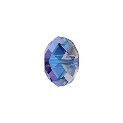 PRESTIGE Crystal 8mm Light Sapphire Shimmer 2x Briolette Bead - Style 5040 - Goody Beads