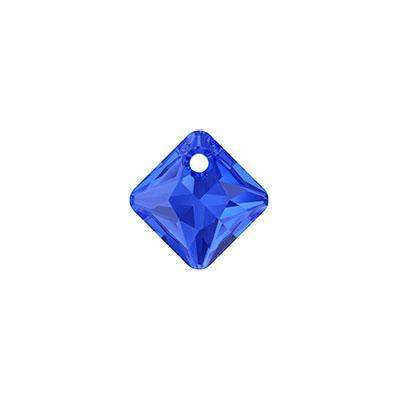 PRESTIGE 9mm Majestic Blue Princess Cut Crystal Pendant - Style 6431 - Goody Beads