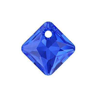 PRESTIGE 16mm Majestic Blue Princess Cut Crystal Pendant - Style 6431 - Goody Beads