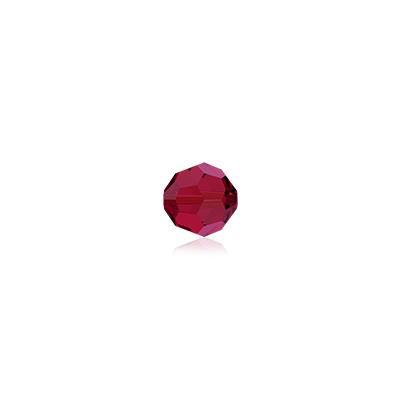 PRESTIGE Crystal 3mm Scarlet Round Bead Style #5000 - Goody Beads