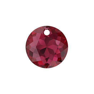 PRESTIGE 14mm Scarlet Classic Cut Crystal Pendant - Style 6430 - Goody Beads