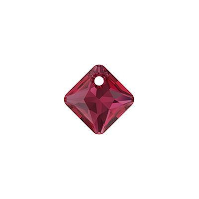 PRESTIGE 9mm Scarlet Princess Cut Crystal Pendant - Style 6431 - Goody Beads