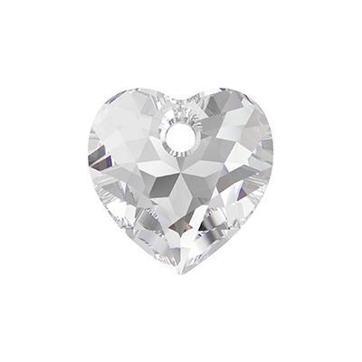 PRESTIGE 14.5mm Crystal Heart Cut Pendant - Style 6432 - Goody Beads