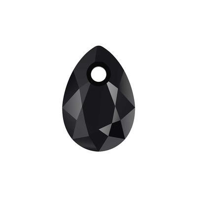 PRESTIGE crystal 16mm Jet Pear Cut Pendant - Style 6433 - Goody Beads