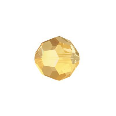 PRESTIGE crystal 8mm Crystal Metallic Sunshine Round Bead - Style 5000 - Goody Beads