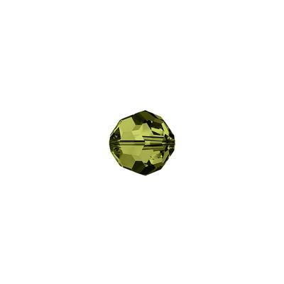 PRESTIGE crystal 4mm Olivine Round Bead - Style 5000 - Goody Beads