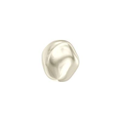 PRESTIGE 12mm Cream Crystal Baroque Round Pearl - Style 5841 - Goody Beads