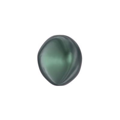 PRESTIGE 14mm Iridescent Tahitian Look Crystal Baroque Coin Pearl - Style 5842 - Goody Beads