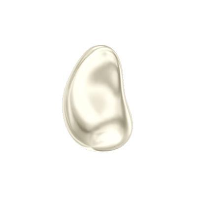 PRESTIGE 16mm Cream Crystal Baroque Drop Pearl - Style 5843 - Goody Beads