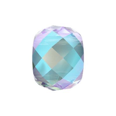 PRESTIGE crystal 11mm Aquamarine Shimmer 2x Briolette XXL Hole - Style 5043 - Goody Beads