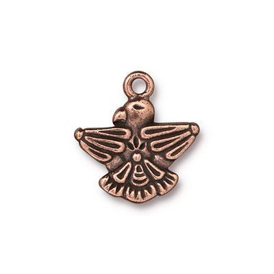 19x18 Antique Copper Thunderbird Charm by TierraCast - Goody Beads