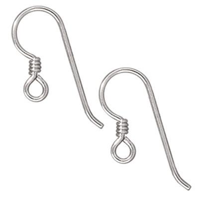 Sterling Silver Coil Earring Wire by Tierracast® - Goody Beads