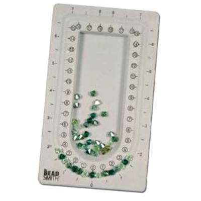 Mini Bead Board - Gray Flocked - Goody Beads