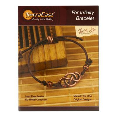 TierraCast 'For Infinity' Bracelet Kit - Beginner Skill Level - Goody Beads