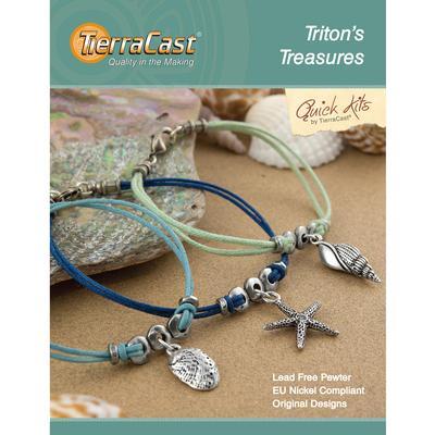 TierraCast Triton's Treasures Bracelet Kit - Beginner Skill Level