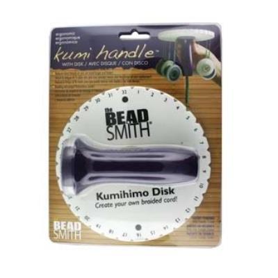 Kumihimo Braiding Round Foam Disc with Handle