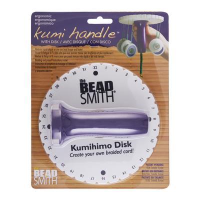 Kumihimo Braiding Round Foam Disc with Handle