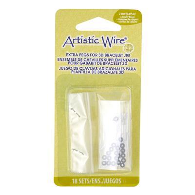 Artistic Wire 3D Bracelet Jig Extra Pegs - 2mm - Goody Beads