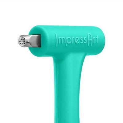ImpressArt Texture Stamper Hammer with a Sprinkle Design Stamp