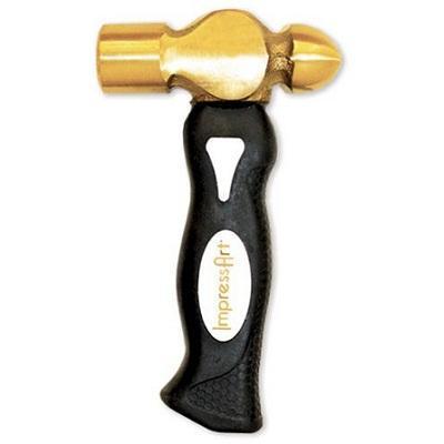 1 LB Brass Metal Stamping Hammer by ImpressArt