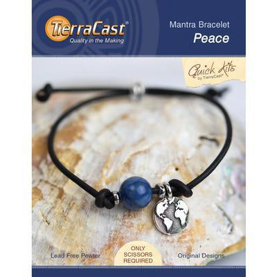 TierraCast Peace Mantra Bracelet Quick Kit