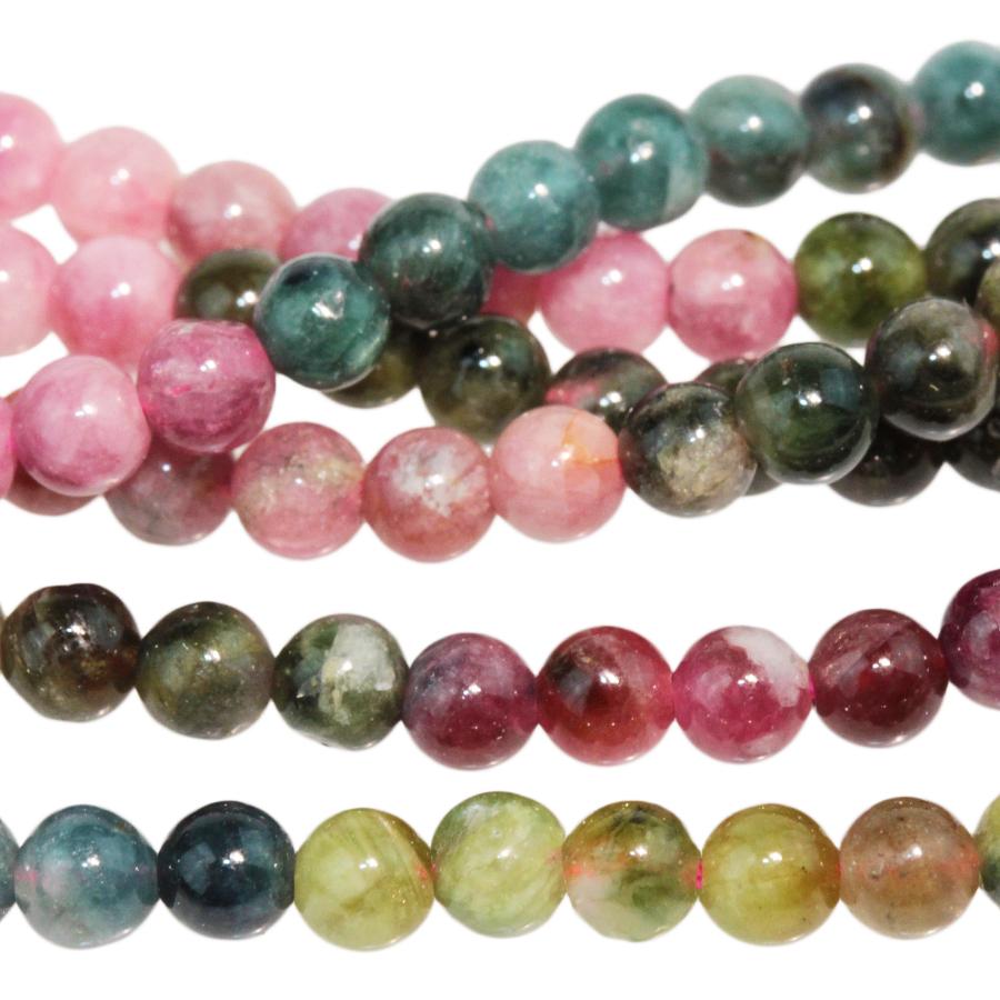 Tourmaline 4mm Round A Grade 15-16 Inch