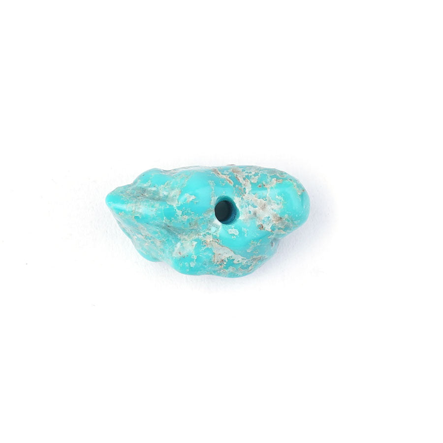 Campitos Turquoise 2mm Hole Size, Single Bead 10-20mm Nugget - Large Hole - Goody Beads