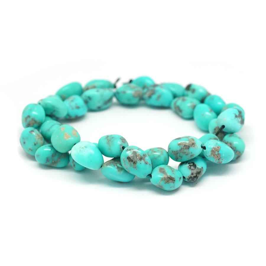 Campitos Turquoise 13-14mm Nugget - 15-16 Inch