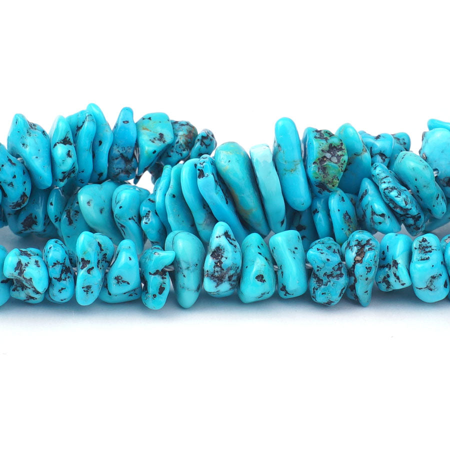 Kingman Turquoise 10-12mm Chip 9-10 Inch Strand - Limited Editions - Goody Beads