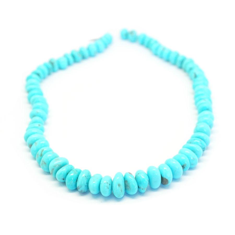 Nacozari Turquoise Graduated 8-12mm Nugget - 15-16 Inch