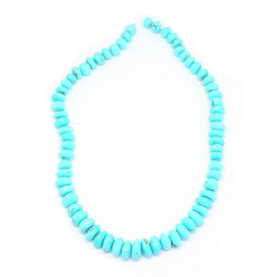 Nacozari Turquoise Graduated 8-12mm Nugget - 15-16 Inch