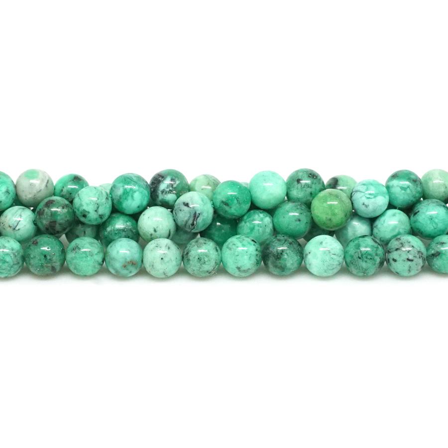 Variscite A-Grade 6mm Round - 15-16 Inch