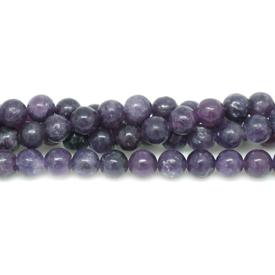 Violet Lepidolite (Natural) 6mm Round - 15-16"