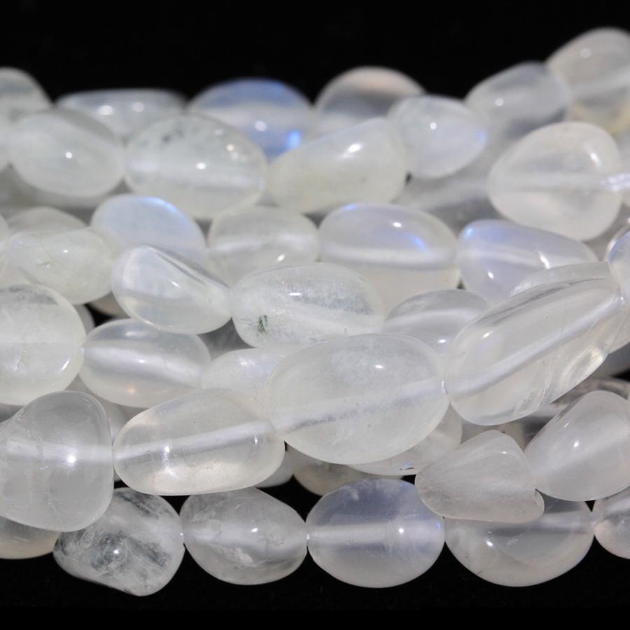 White Moonstone 4-6 Pebble 15-16 Inch