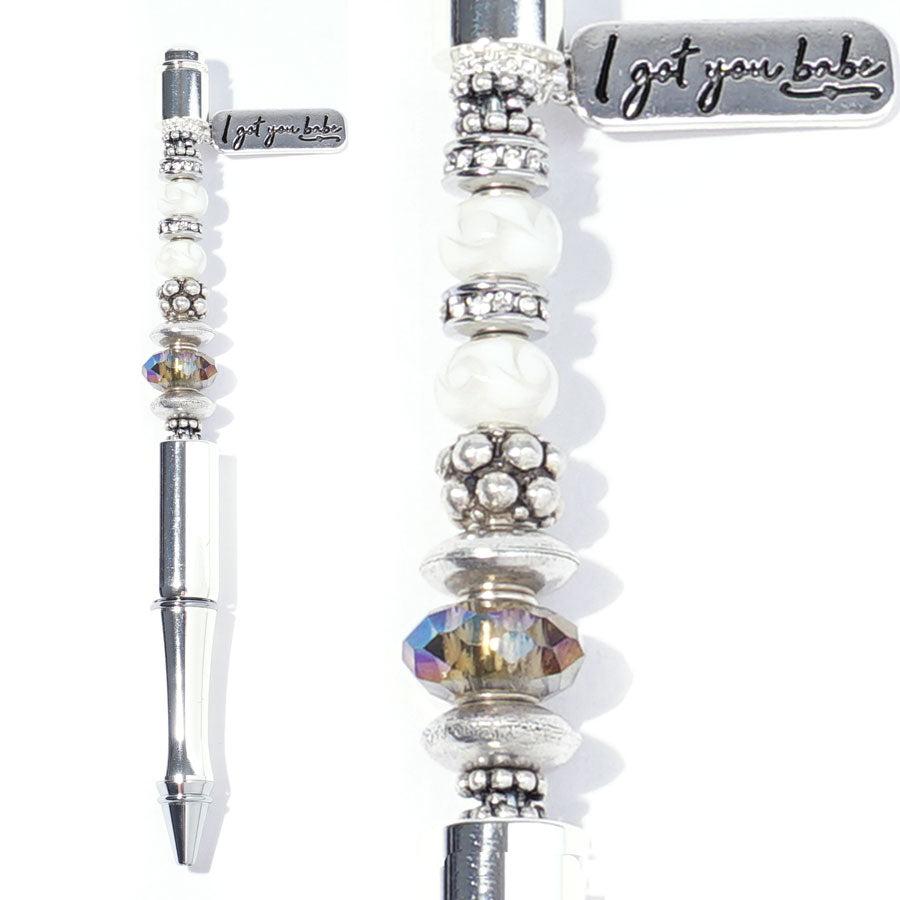 PowHERful I Got You Babe Bead Pen Kit - Pen Not Included - Goody Beads