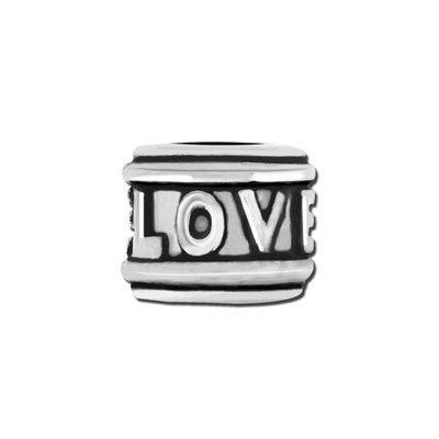 Petite LOVE Barrel Bead - Interchangeable - Goody Beads