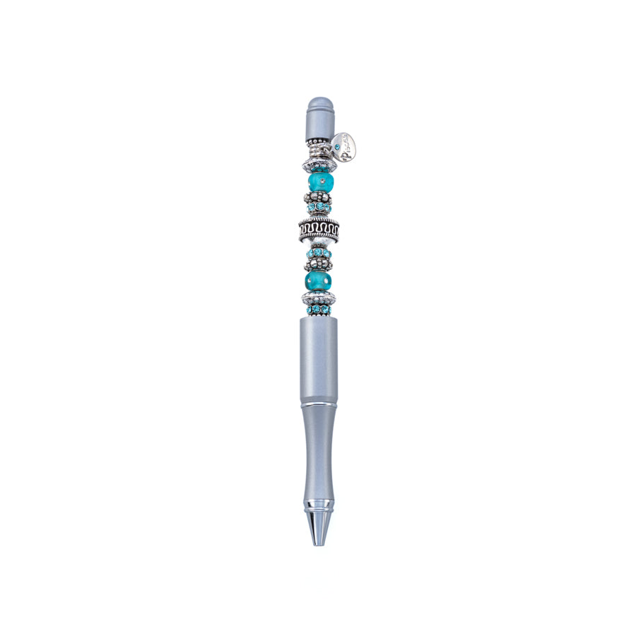 Astrological Sign/Birthstone Bead Pen Kit - Pisces - Pen Not Included
