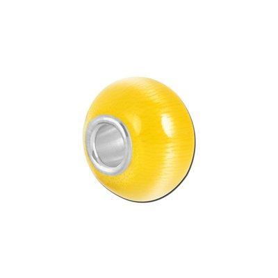 Petite Yellow Cats Eye Bead - Interchangeable - Goody Beads