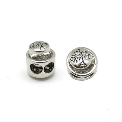 10mm Silver Round Adjustable Spring Clasp - Goody Beads