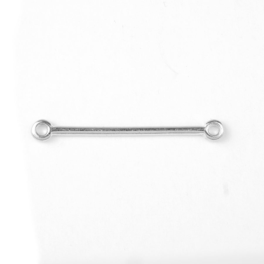 34mm Antique Silver Stick Connector Bar - Goody Beads