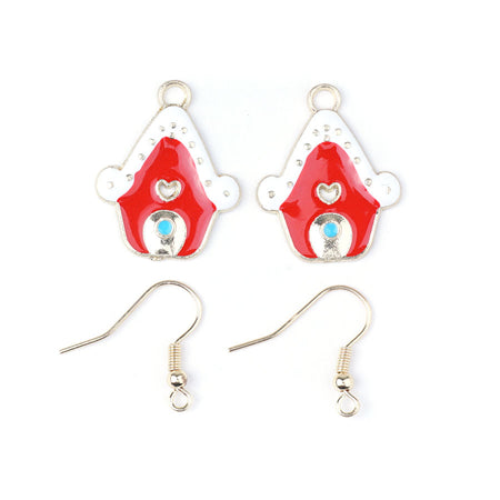 Good Tidings Enamel Gold Plated Enamel Earring Kit - Goody Beads