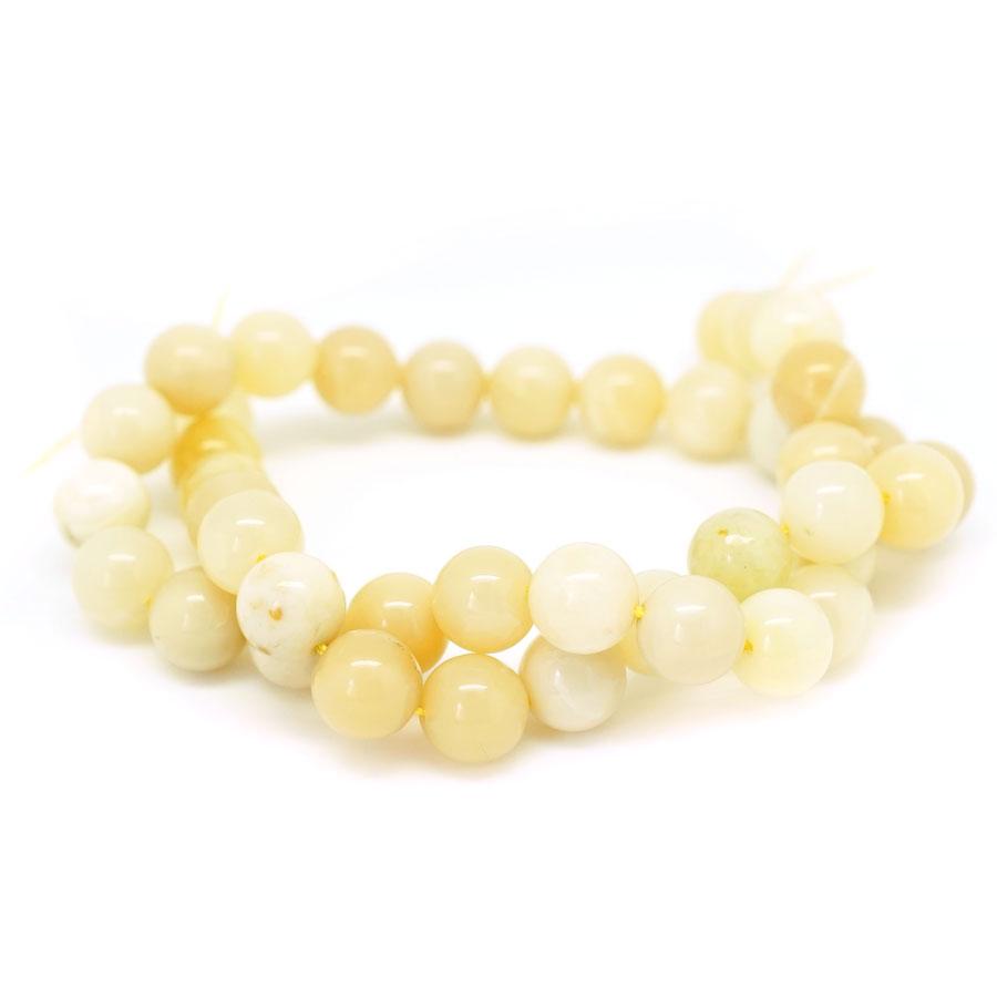 Yellow Opal A 10mm Round - 15-16"