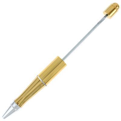 Shiny Gold  - Metal Bead Pen