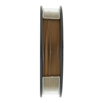 Soft Flex MEDIUM Gauge 0.019 Inch Diameter Beading Wire - Antique Brass