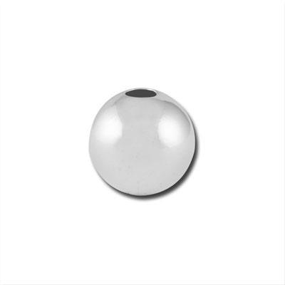 8mm Sterling Silver Round Bead - 2 Pack - Goody Beads